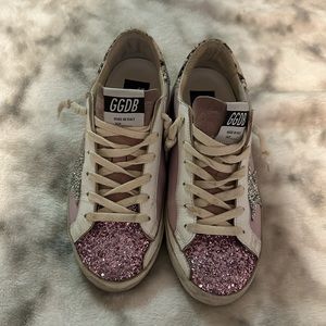 Golden Goose superstar - 37 Rosa/Snake/Glitter
